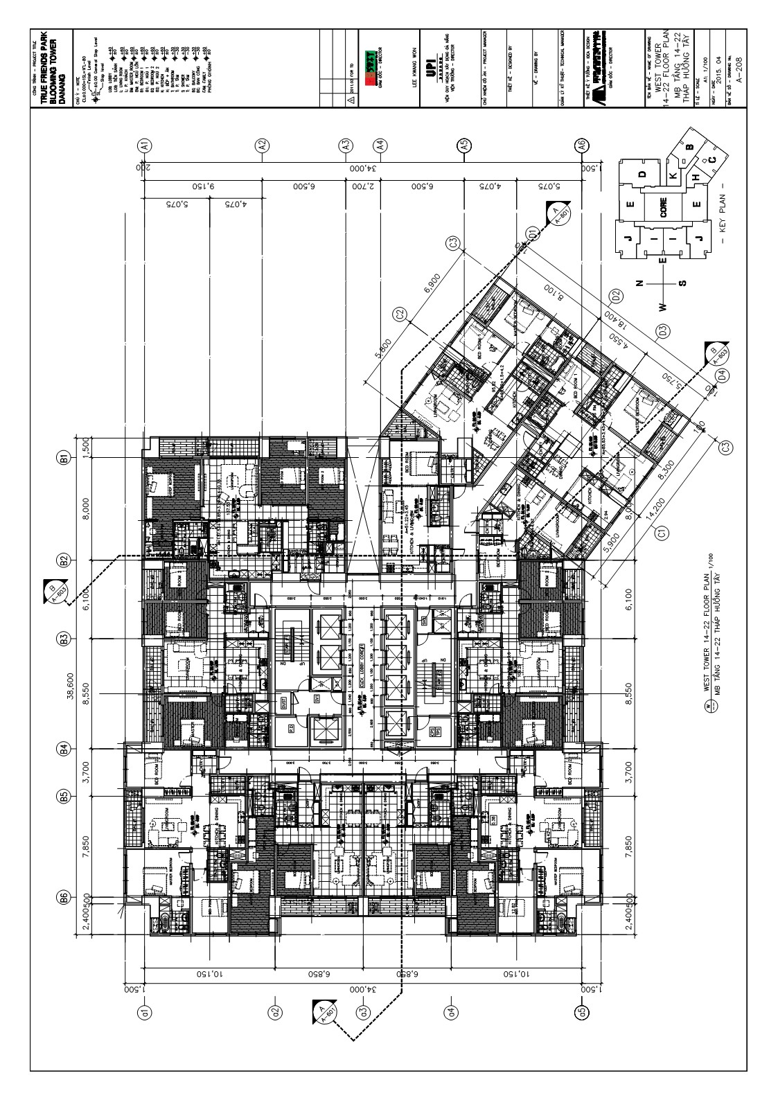 [FOR SALE] 2 BEDROOM APARTMENT WITH OCEAN VIEWS - BLOOMING TOWER DANANG