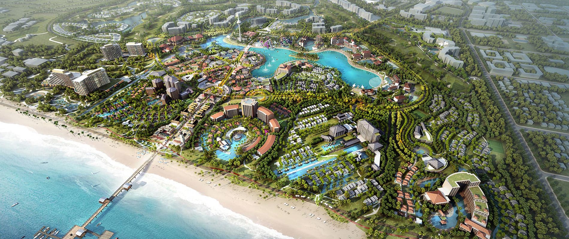 5bdr Beach Front Villa for Sale in Hoiana Shores Golf Villa Project