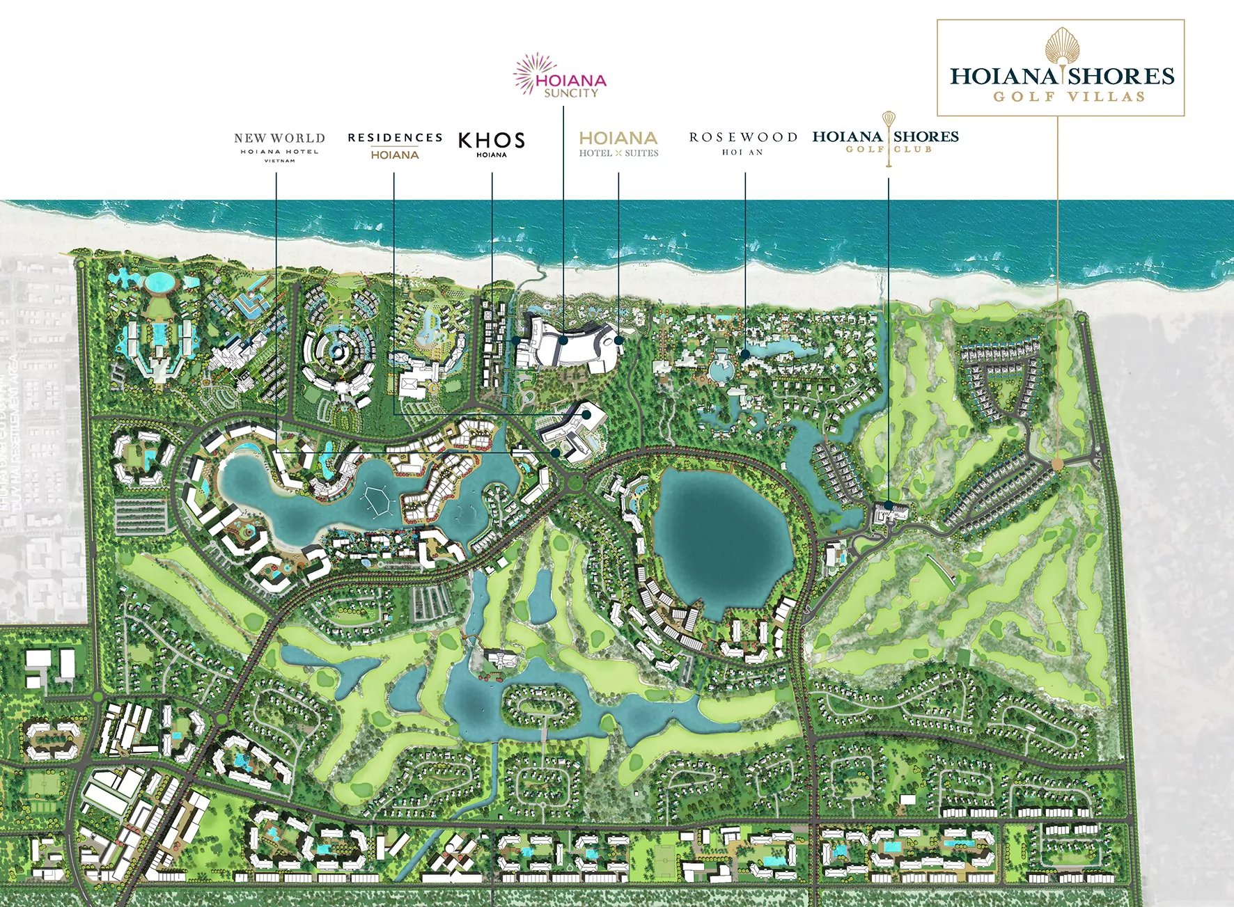 Two Bedroom Condo for Lease Long Term at Hoiana Residences